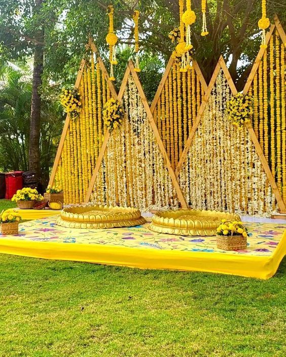 Haldi Decoration